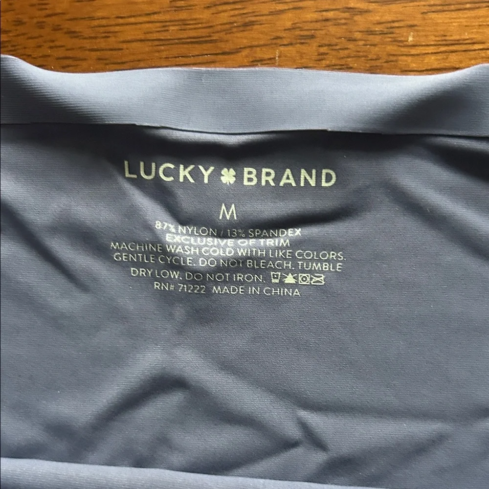 Lucky Brand Women’s Blue and Green Underwear Set size M - Picture 2 of 3